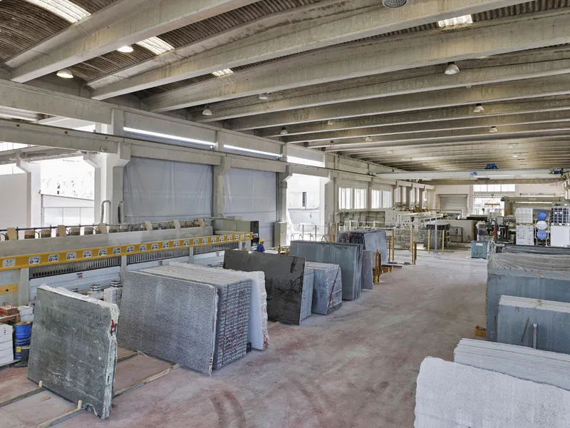 Natursteinwerk in Carrara